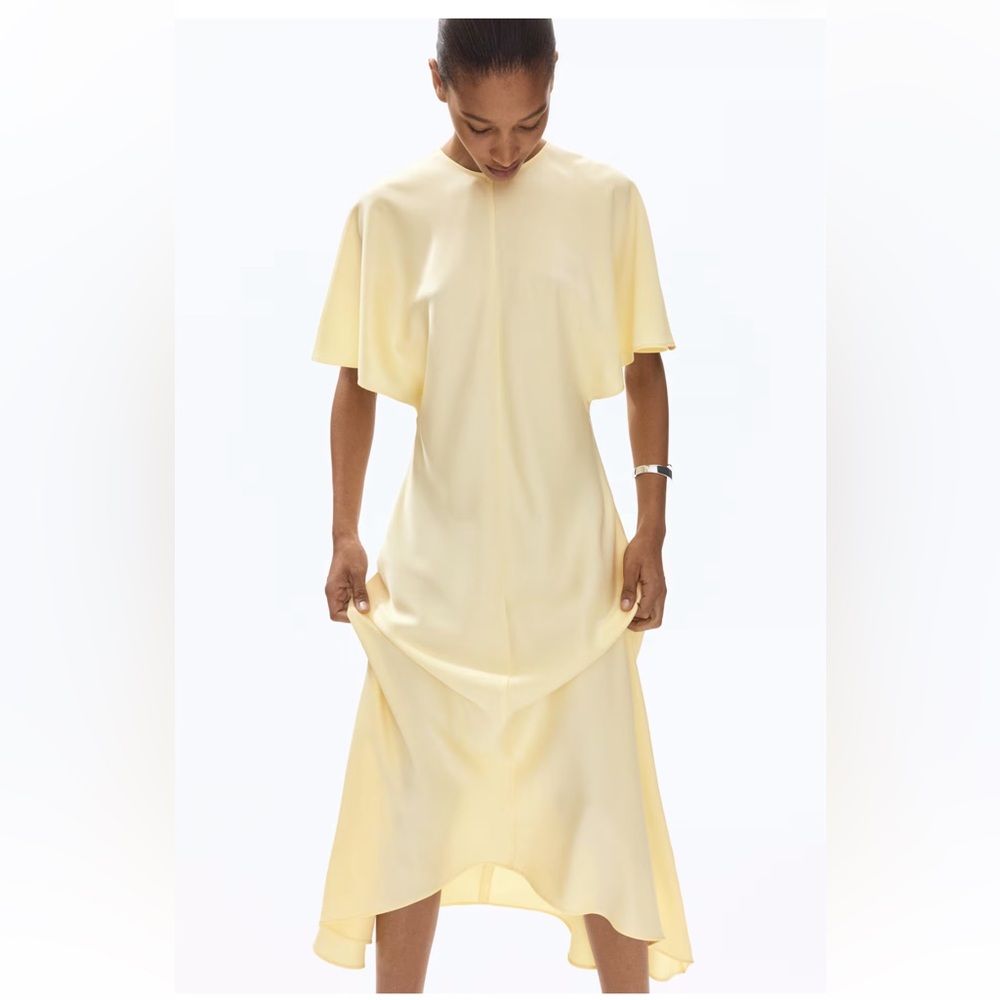 Satin Midi Dress